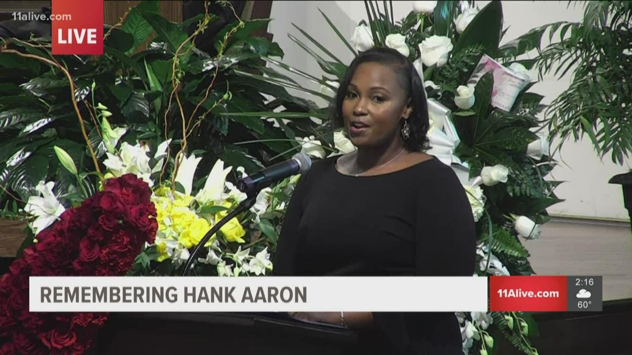 Hank Aaron Funeral, Former President Jimmy Carter delievers remarks