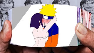 Naruto And Hinata Alone Flipbook Animation