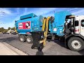 2447 collecting trash on the thursday route