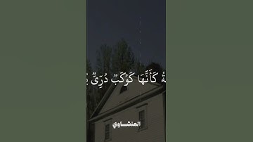 تلاوة رائعة لتهدئة و تسكين الروح من سورة النور #قرآن #تلاوة_خاشعة#سورة_النور