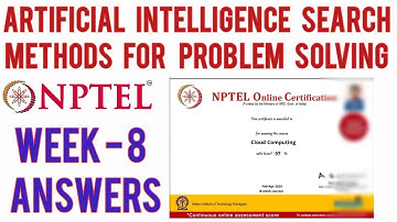NPTEL: Artificial Intelligence Search Methods For Problem Solving Assignment 8 [ Week 8 ] Answers