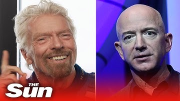 Branson to launch into space on July 11 BEATING Jeff Bezos by nine days