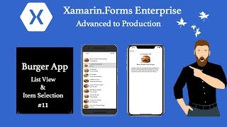 XAMARIN FORMS List View Item Selected towards Detail Page  MVVM First #11