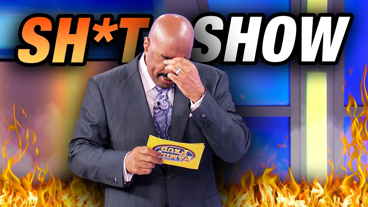 Family Feud TORCHES Steve Harvey!! (3rd season marathon 2/2)
