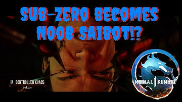 How Sub-Zero becomes Noob Saibot Cutscene!? MK1 Khaos Reigns Story