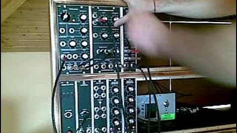 First sequence with my synthesizers.com