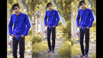 How to Blur Background and Retouching a Photo in Photoshop CC |KT EDITS