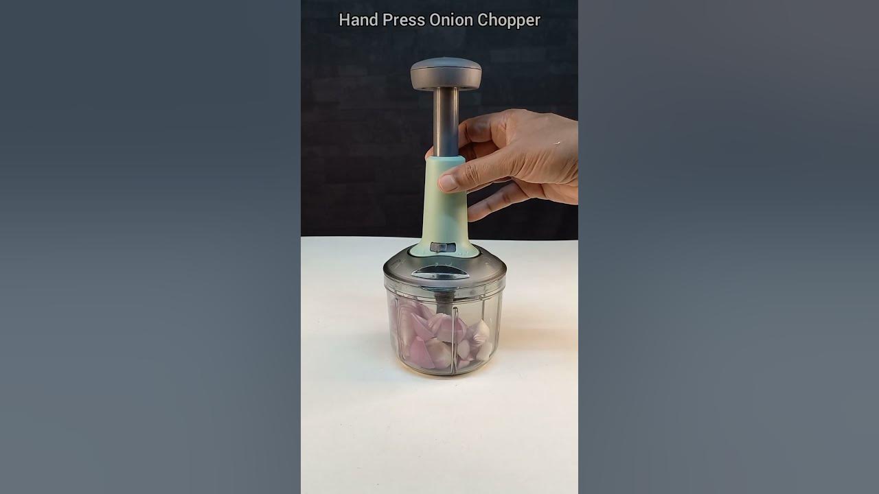 Hand Press Onion Chopper Review 