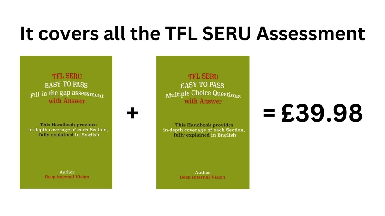 TFL SERU Assessment Books