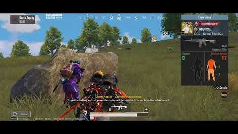 4x no recoil and ESP hack or whattt ?#BGMI #Pubgmobile #Hacker. Death replay