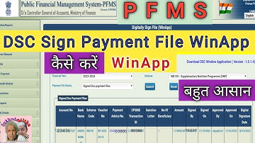 How to Download & Work with DSC Sign Payment File WinApp