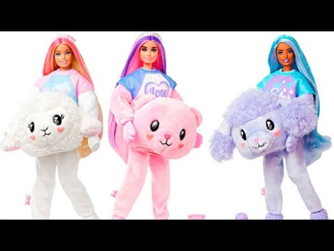 Barbie Cutie Reveal Chelsea Cozy Cute Tees Series Teddy Bear Doll