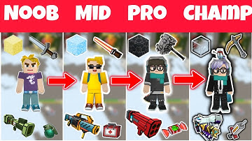 From Noob to Champion in Build and Shoot! ¦ Build and Shoot - Blockman GO