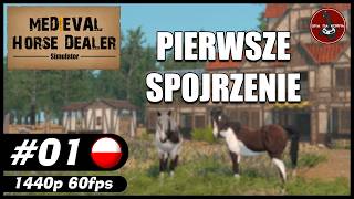 Pierwsze spojrzenie || #1 || Medieval Horse Dealer Simulator gameplay PL