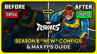 Marvel Rivals Season 8 *NEW* Config Files for MAX FPS (Best PC Settings Guide)