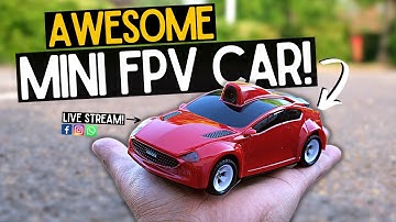 MINI FPV RC Car with LIVE STREAMING! - Kobotix Real Racer