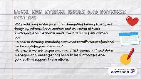 Chapter 6 Database Issues