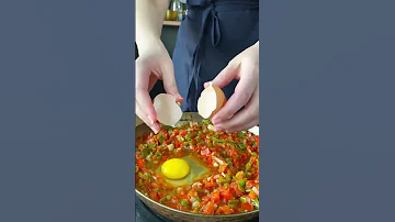 البيض على الطريقة التركية اسمه Menmen تركيا Turkish سارة الجندي 