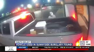 Truck used in South Beloit dispensary burglary located