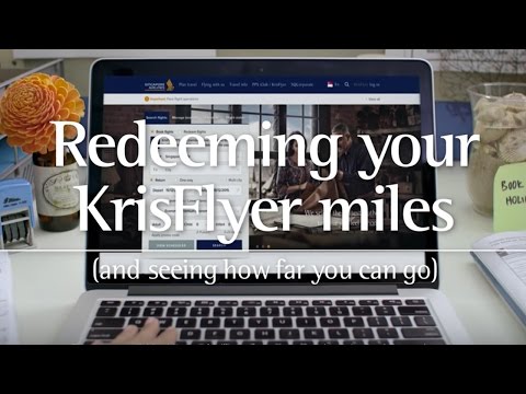 KrisFlyer Miles Redemption on singaporeair.com | Singapore Airlines