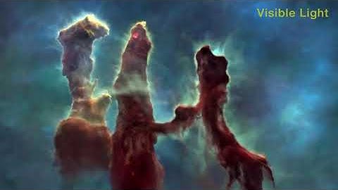 Pillars of Creation Star in New Visualization from NASA