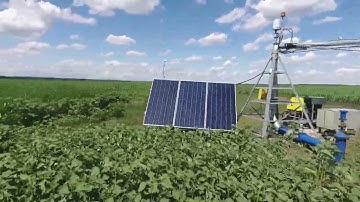 TL pivot + video control with solar