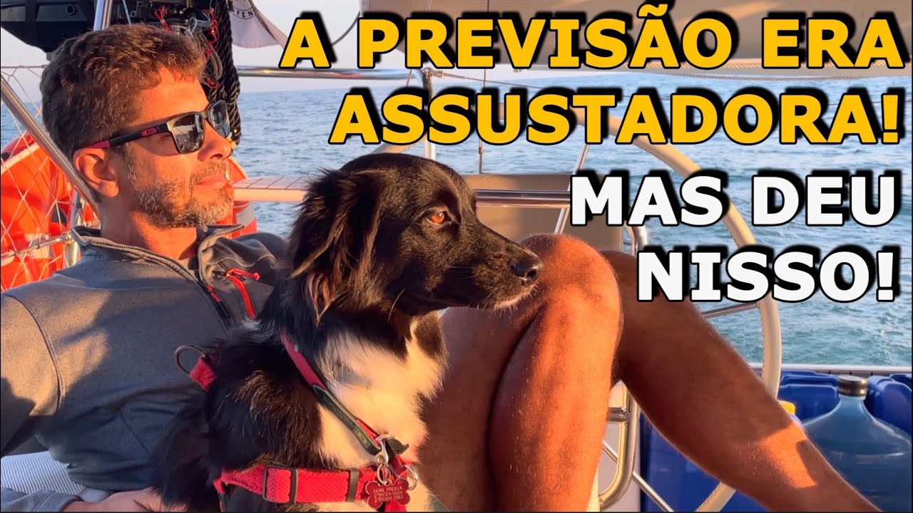 ⁣046 | A previsão assustava… mas a natureza nos surpreendeu! De Arraial a Vitória de veleiro.