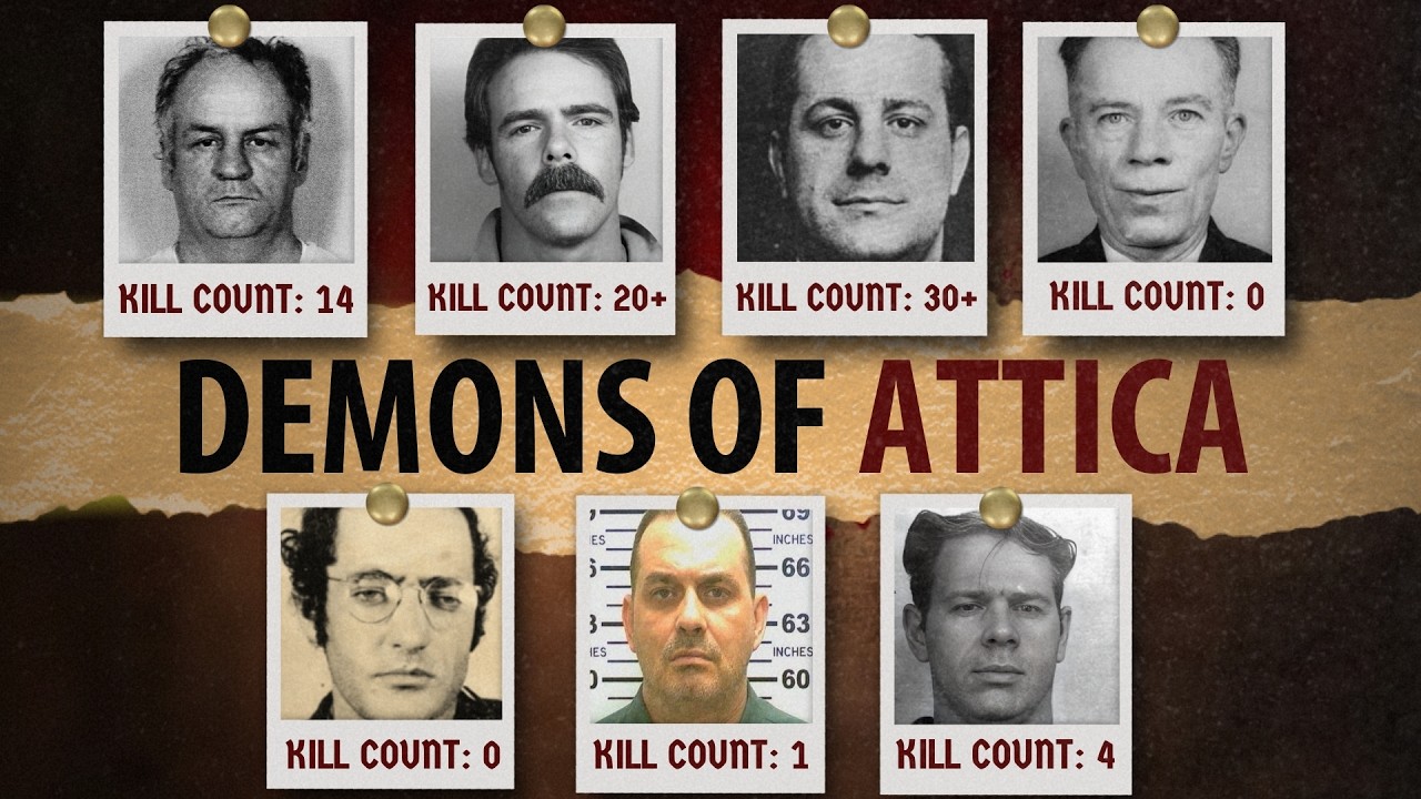 7 Attica Inmates That Were Too Dangerous for America | Full List & Shocking Details