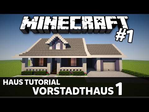 minecraft-haus-tutorial:-vorstadthaus/suburban-house-1-[part-1]-|-thorktube