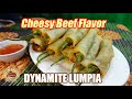 DYNAMITE LUMPIA 🧨 WITH CHEESE AND BEEF - ANG SARAP NITO PROMISE!