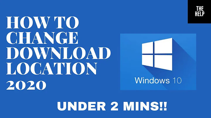 How to Change Default Download Location in Windows 10 (2020)