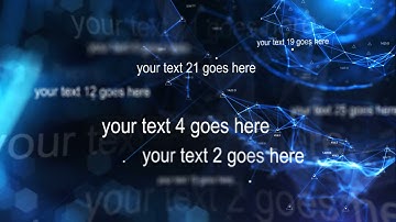 Make Network Technology Intro Video with After Effects template - MakeWebVideo.com