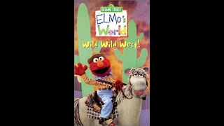 Elmo's World: Wild Wild West! (2001 VHS)