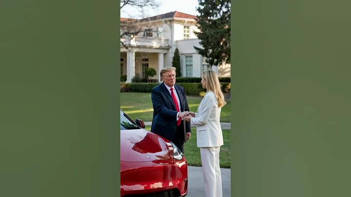 🎁Donald Trump Gifts His Wife a Car.🚗