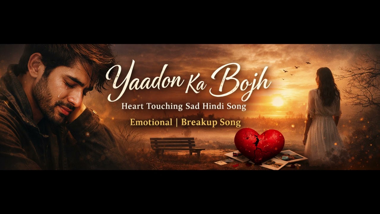 Yaadon Ka Bojh | Heart Touching Sad Hindi Song | Emotional Breakup Song 2026