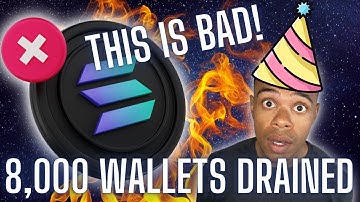 SOLANA Ecosystem hacked! 8K Wallets Drained! Nomad Hackers Return Money? BIRTHDAY STREAM!
