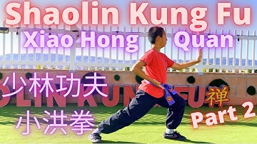 ► Shaolin Kung Fu Training Tutorial - Xiao Hong Quan 🤜 #小洪拳 #少林功夫 #少林小洪拳 🔥 #拳法 #功夫教學 示範 教學  Part 2 🤛