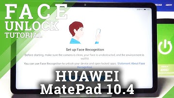 How to Set Up Face Unlock in HUAWEI MatePad 10.4 – Find Biometrics Settings