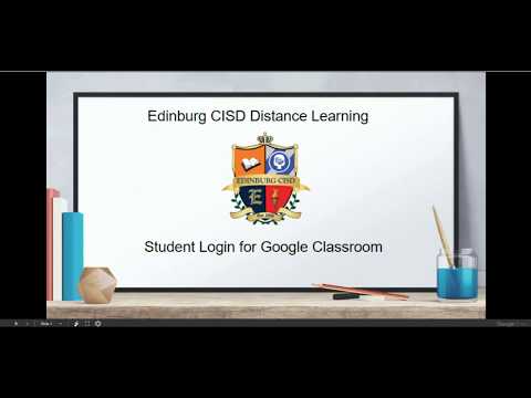 ECISD Google Classroom - Student Login