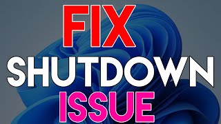 fix windows 11 restarts automatically after shutdown