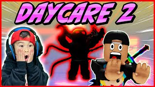 SURVIVING EVIL DAYCARE! Let's Play Roblox DayCare 2 Good Ending! Full Playthrough! Kids Gameplay!