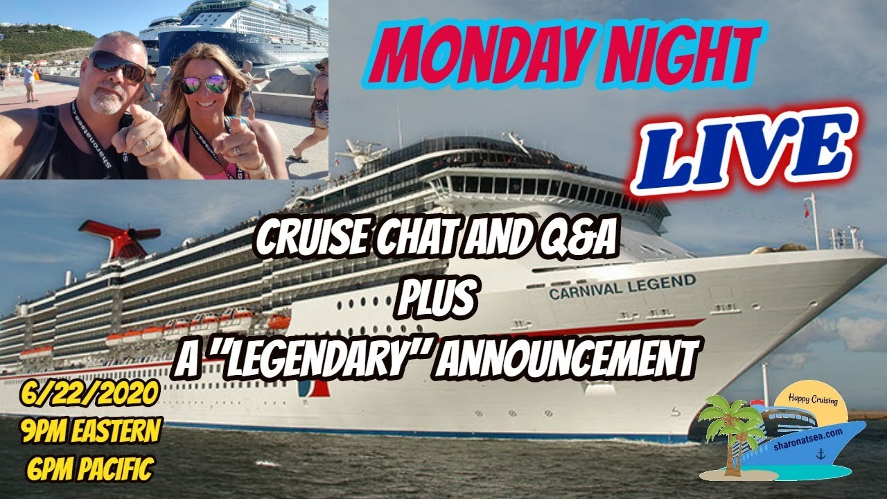 MONDAY NIGHT LIVE WITH SHARON AT SEA TRAVEL | CRUISE CHAT / Q&A