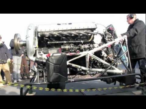 Rolls-Royce Merlin V12 Engin start up