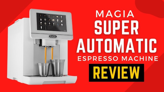 Zulay Kitchen Magia Super Automatic Coffee Espresso Machine Espresso Coffee  Maker 1800ml - Silver