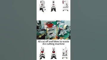 Full blown die cutting servo punch press machine automatic stamping production line #servopress