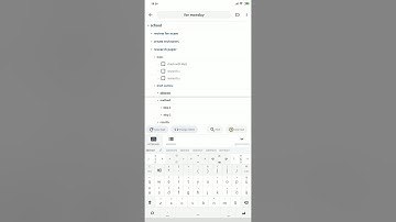 Ideate - Writing a quick todo outline