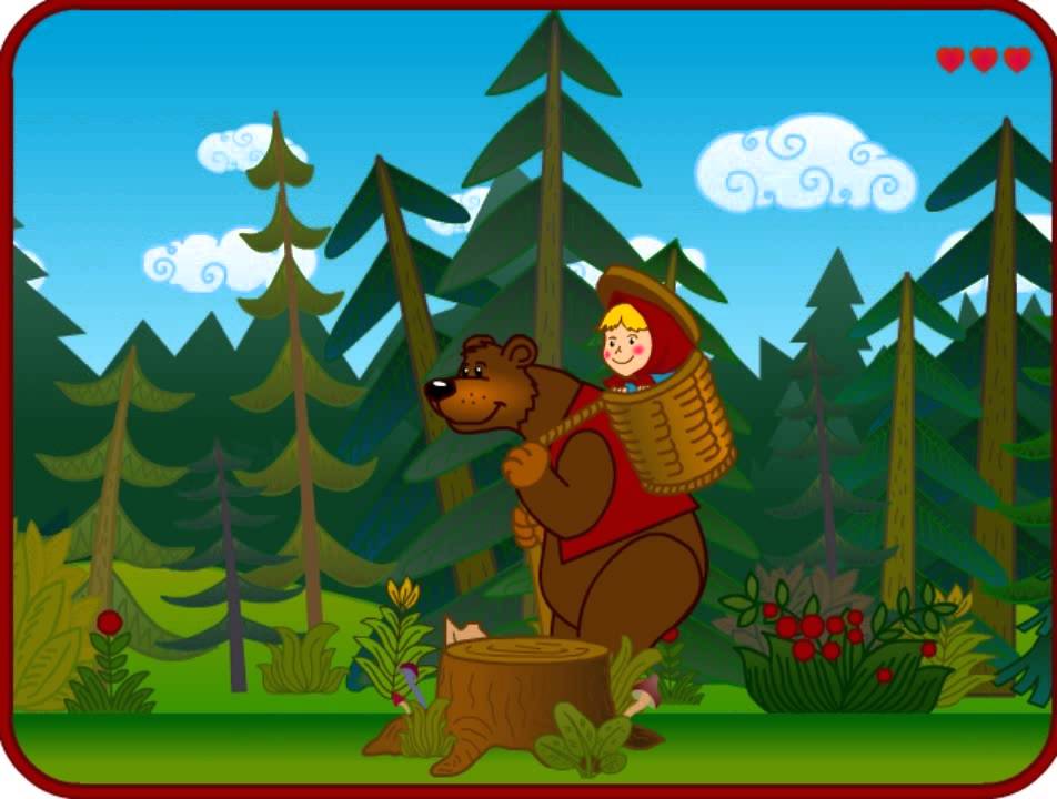 Улей медведь игры. Маша и медведь пасека. Занимательная гимнастика по сказке Маша и медведь.