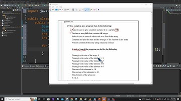 حل سؤال عن تعبئة المصفوفة في مادة الجافا | Solving a question about filling an array in Java