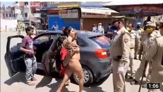 Kinner police ke samne nangi ho gayi 😮