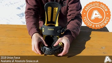 2017 / 2018 | Union Force Snowboard Bindings | Video Review